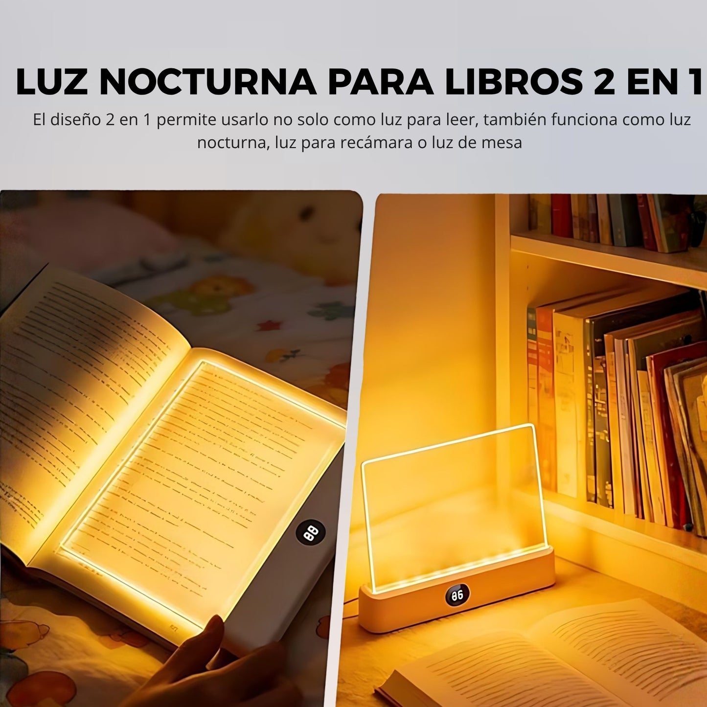 Lampara de lectura inteligente