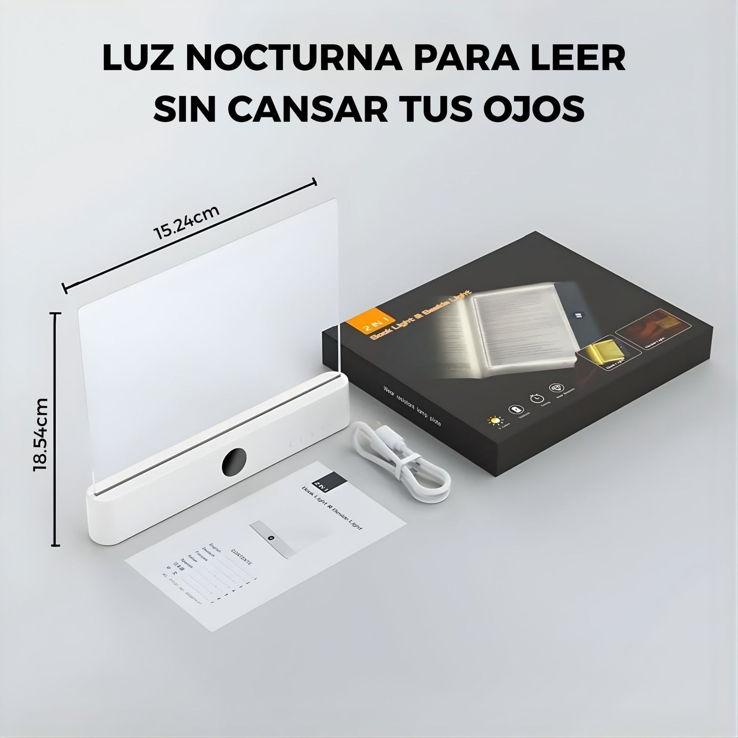 Lampara de lectura inteligente