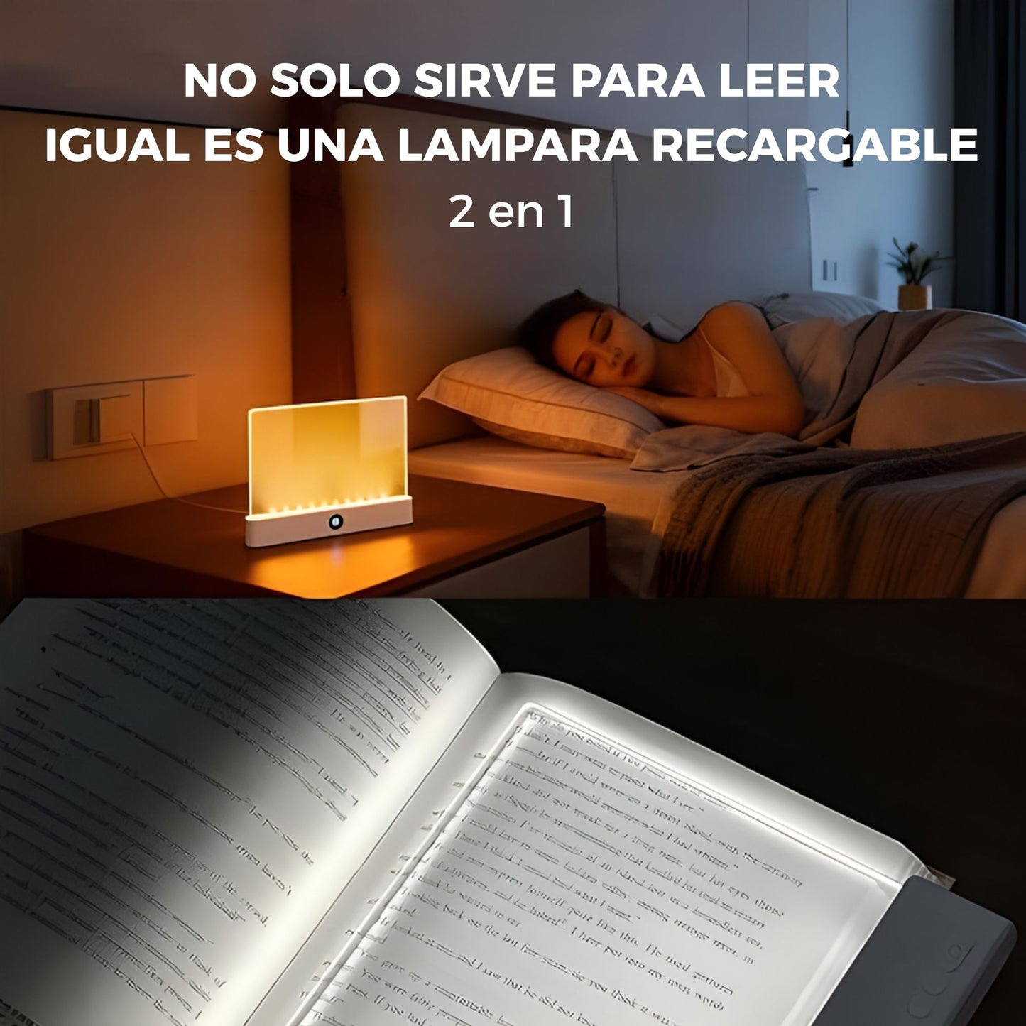 Lampara de lectura inteligente